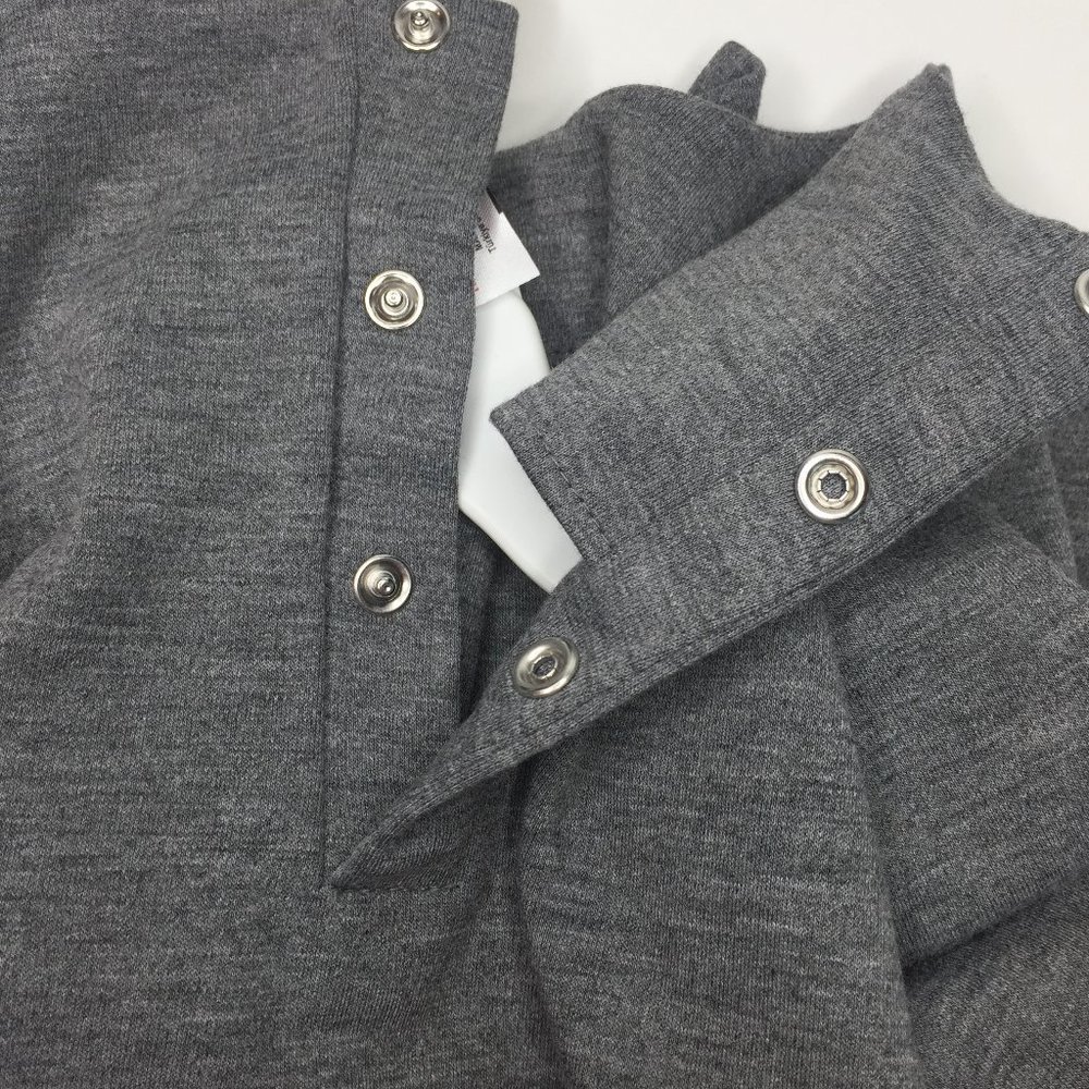 Jacadi Paris, 18mo. girl's grey a-line dress. - Picture 5 of 7